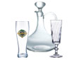 Verres, carafes