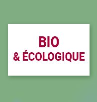 Mes produits bio
