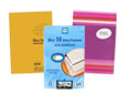 Cahiers, Blocs, Enveloppes