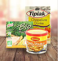 Bouillon et fond de sauce