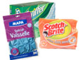 lingettes, Eponges