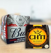 Blondes bouteilles 25cl et 33cl