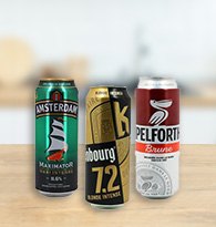 Boites 33cl et 50cl
