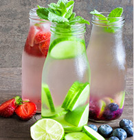 Eaux aromatis�es