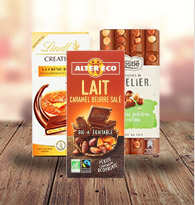 Tablette lait gourmande