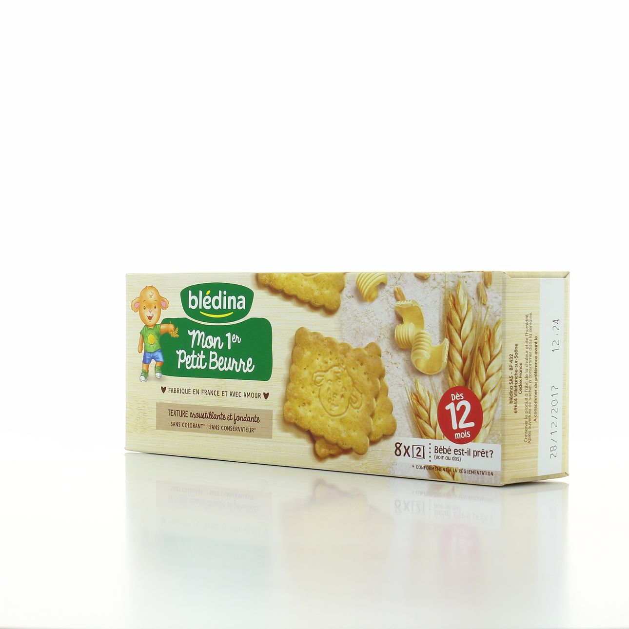 Blédina Mon 1er Petit Beurre - Biscuit Pour Bébé Dès 12 Mois