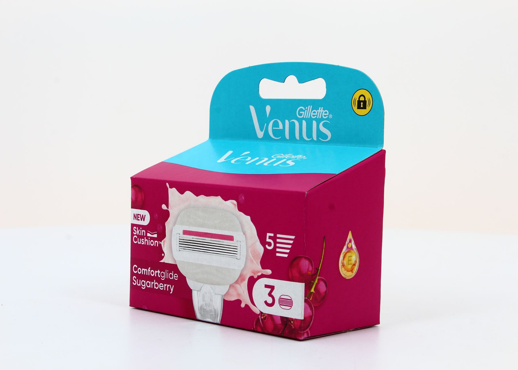 Pack De 3 Recharges De Lames Gillette VENUS Comfortglide Sugarberry - Femme