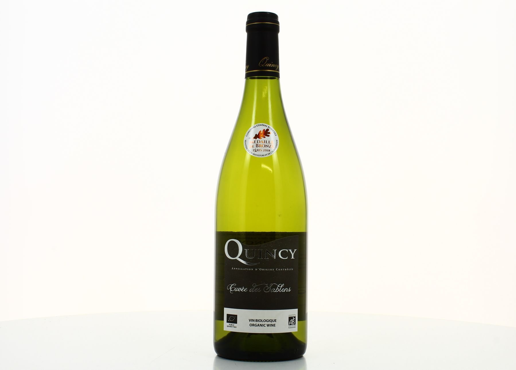 Livraison  domicile Quincy Cuve des Sablons Bio, 75cl