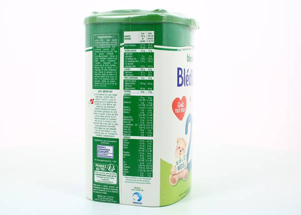 Blédina - Blédilait Lait bébé en poudre Bag in Box 2ème âge, 6-12 mois