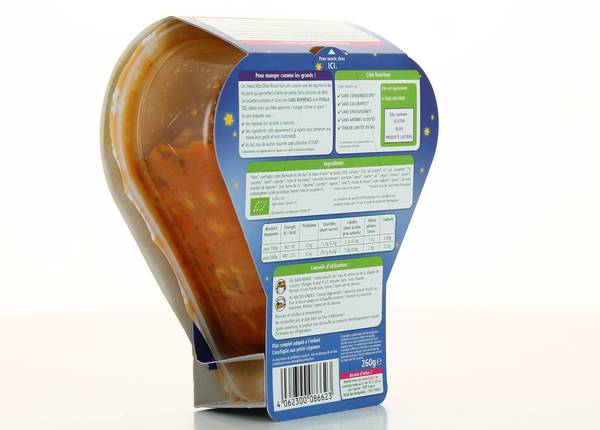 HiPP Bio Bonne Nuit Petites Pâtes Aux Légumes – Pots 2x250g – Dès 12 Mois – Lot De 6 – Repas Équilibré Du Soir Bio