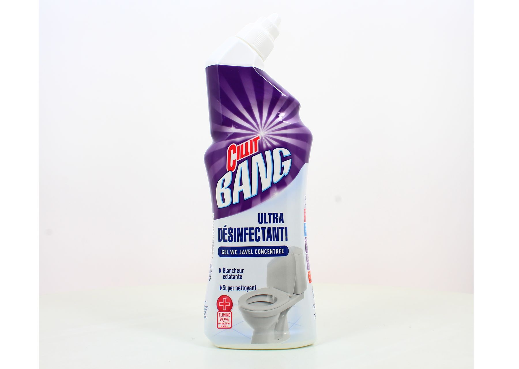Cillit Bang Gel WC Ultra Détartrant - Nettoie & Désinfecte - 7 Utilisations - Neuf
