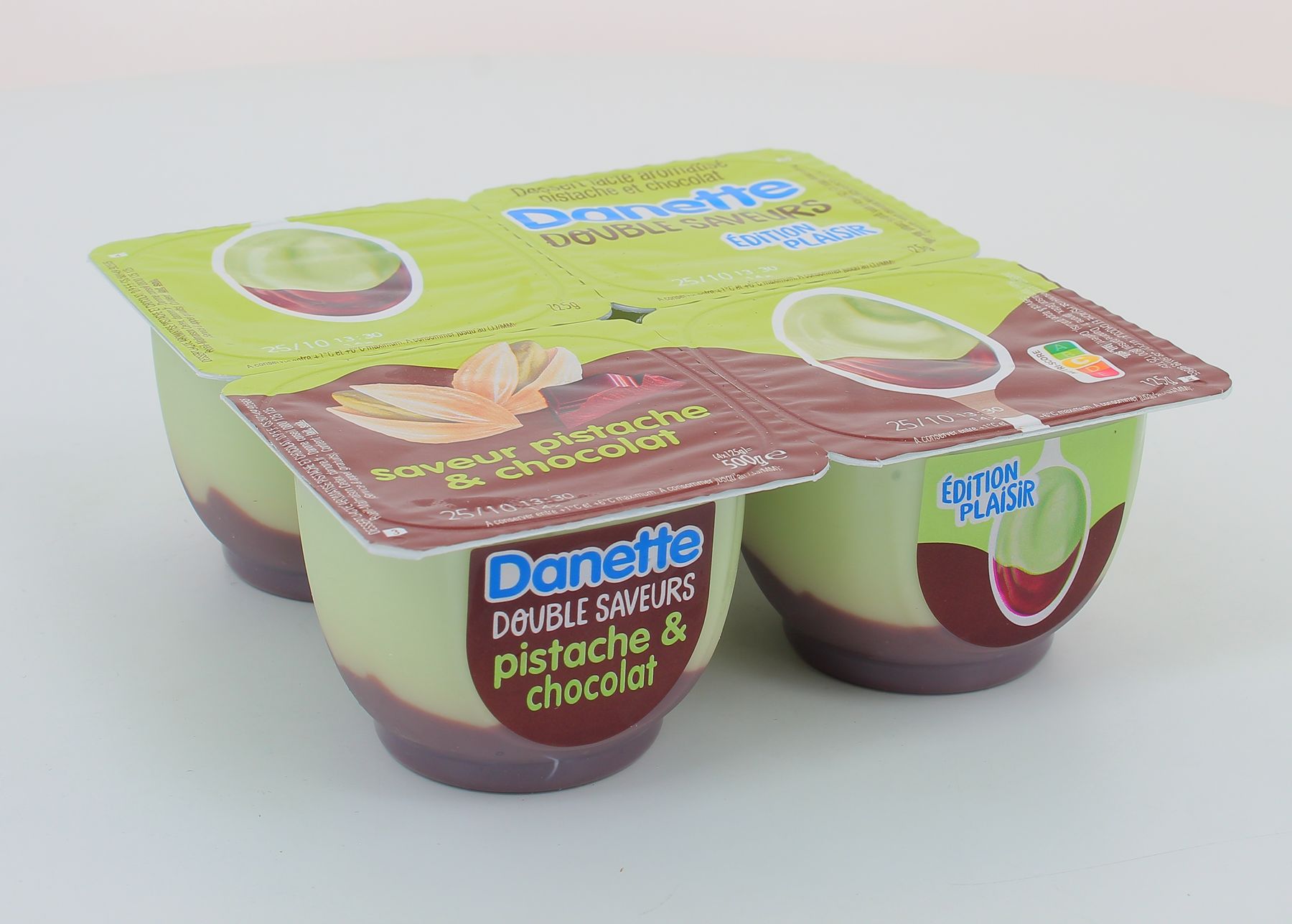 Livraison  domicile Danette Crme Dessert Pistache Chocolat, 4x125g