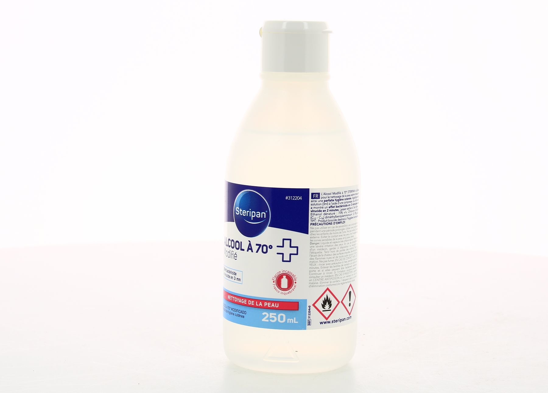 elfbar nachfüll pod läuft aus Livraison à domicile Steripan L'alcool modifié à 70°, 250ml