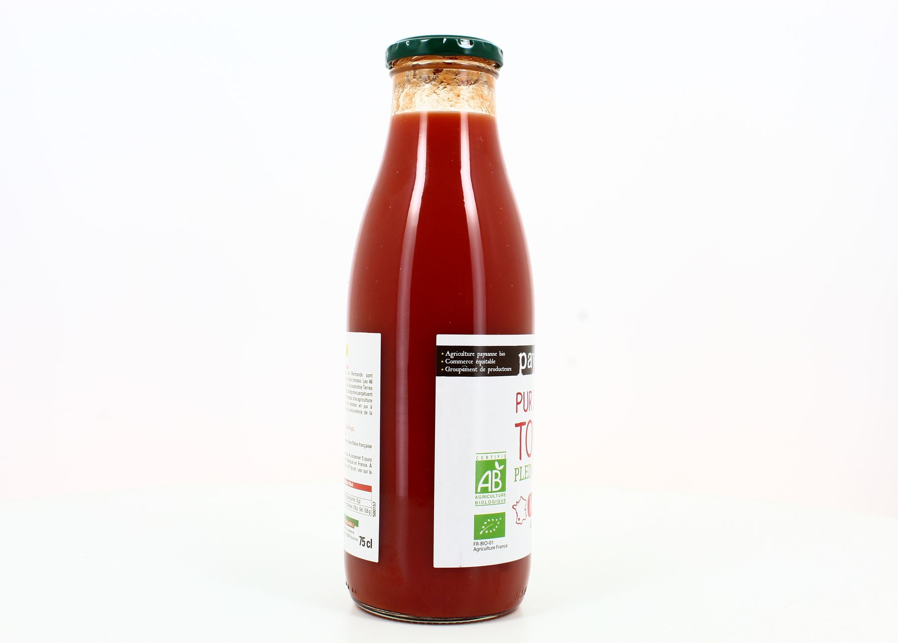 Achat Ethiquable - Commerce Equitable Pur jus de Tomate Bio de 