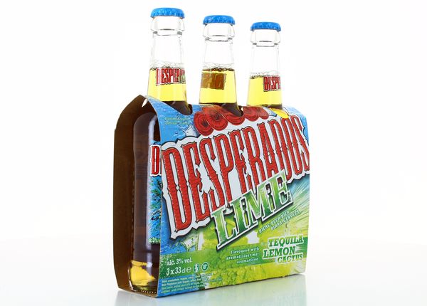 Achat Desperados Lime Bire aromatise tequila-lemon-cactus 3, 3x33cl   Houra.fr