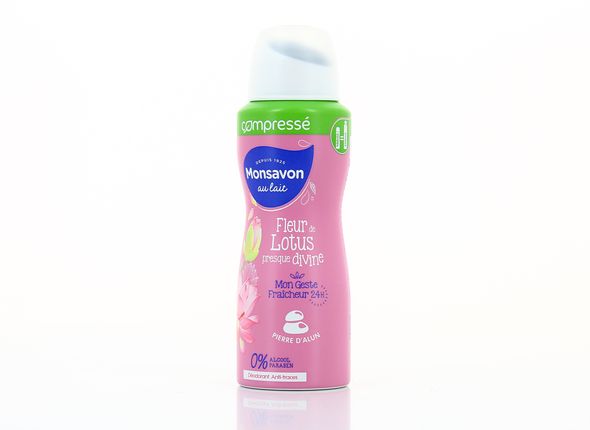 Lot De 2 Déodorants Monsavon Au Lait Compressés - Pierre D'alun Et Grenade - Neuf