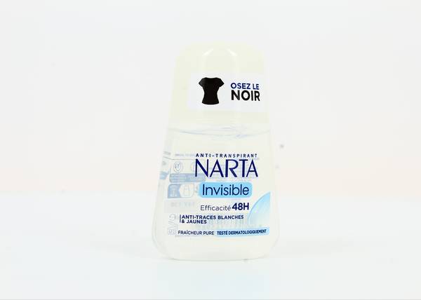 Déodorant Femme Narta Bille Invisible - Efficacité 48h - Lot De 2 X 50ml - Neuf, Fabriqué En France