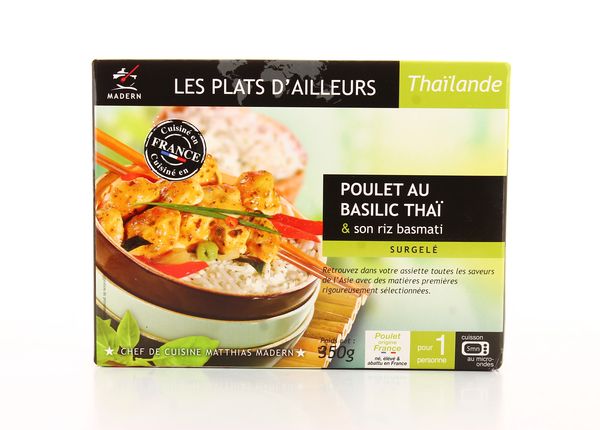 poulet micro vap Escaloppes de poulet / Tagliatelles de légumes au Micro Vap' main image 1