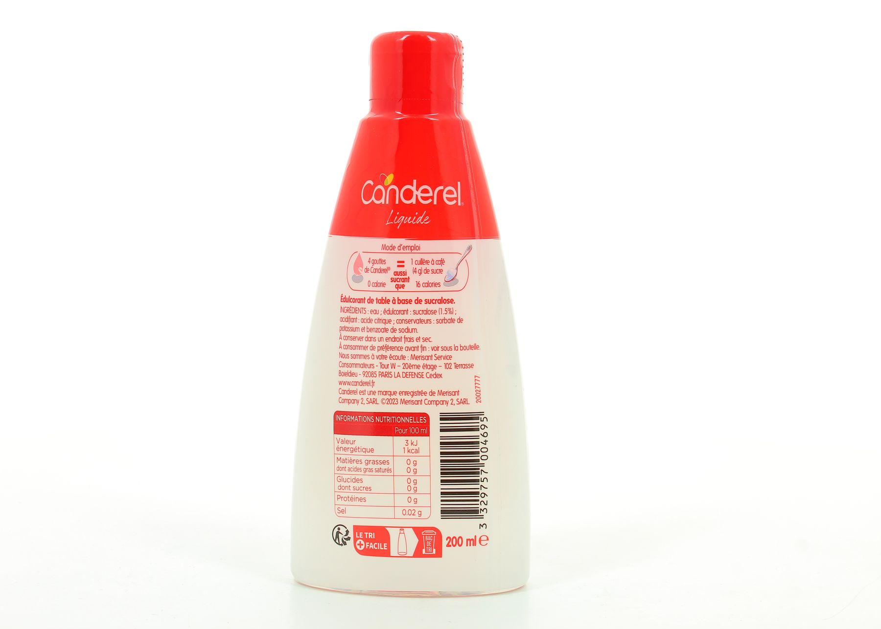 Livraison domicile Canderel Sucralose liquide, 200ml Livraison domicile Canderel Sucralose liquide, 200ml
