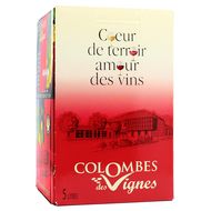 Côtes du Rhône rouge AOP Colombes des vignes 13°, Bag in box 5L