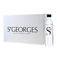 ST GEORGES Eau de source plate bouteille verre 50cl pas cher