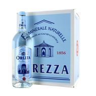 Orezza Eau gazeuse minérale naturelle Corse, bouteille en verre, 6x1L
