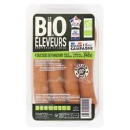 Bonjour Campagne Saucisse de Francfort Bio, 240g, 4 saucisses