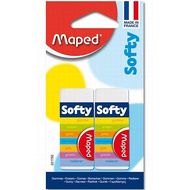 Maped Gommes softy, 2  gommes