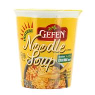 Gefen Soupe instantanée aux Nouilles saveur immitation de Poulet, 66g