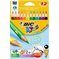 Bic Crayons de couleurs kids evolution Ecolution, 12  crayons