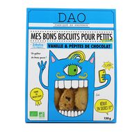 Biscuits bio Enfant Vanille DAO