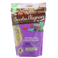 Charles Vignon Muesli Bio crousyillant superfruits, 375g
