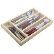 Laguiole Coffret Ménagère Chalet, 24 pièces