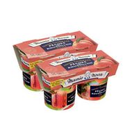 Mamie Nova Gourmand pêche, 2 packs de 2x150g