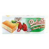 Freddi Génoises fourrées à la fraise, 8x25g