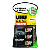 Uhu Tube colle Strong and Safe, 3 x 1 g