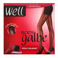 Well Collant T3 Body Galbe shorty liberté Noir