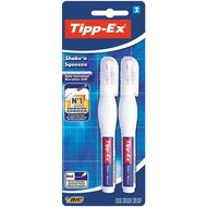 Tipp-ex Stylos correcteur shake'n squeeze, 2  stylos