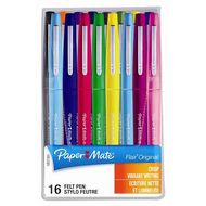 Papermate Feutres flair original couleurs fun assorties, 16  feutres