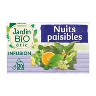 LOT DE 3 - JARDIN BIO ETIC - Infusion ventre plat Bio - boîte de 20 sachets