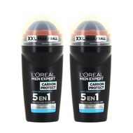 L'Oréal Men Expert Déodorant bille 48h 5en1 carbon protect, Lot de 2x50ml