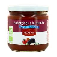 Prosain Aubergine à la tomate bio sans sel ajouté, 345G