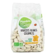 Haricots blancs bio gourmets Monbio