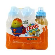 Oasis Tropical  (bouchon sport), 6x25cl
