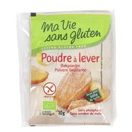 Ma Vie Sans Gluten Poudre à lever Bio et sans gluten, 40gg