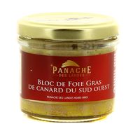 Panache Des Landes Bloc de foie gras de canard IGP, 80g