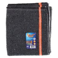 Ménatex Serpillère en fibres recyclées Black Edition, 45 x 100 cm