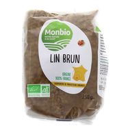 Graines de Lin brun bio Monbio