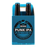 Brewdog Punk Bière I.P.A blonde 5,6°, 4x33cl