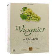 Viognier Vin de pays d'Oc Blanc IGP Le Recatou 13.5°, Bag in box 3L